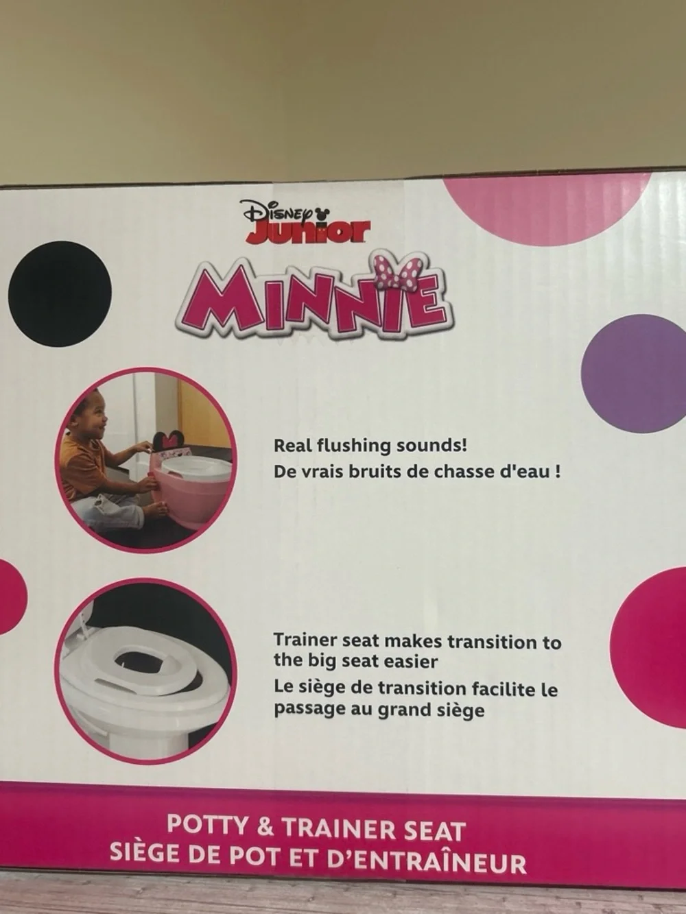 Minnie mouse Potty& Trainer Seat